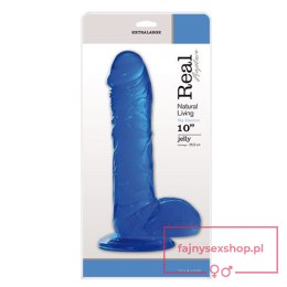 Dildo-FALLO JELLY REAL RAPTURE BLUE 10