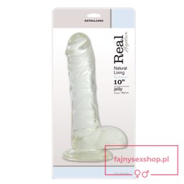 Dildo-FALLO JELLY REAL RAPTURE CLEAR 10