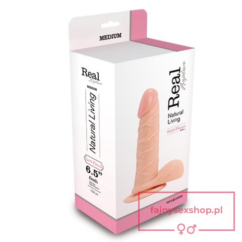 Dildo-FALLO REALISTICO REAL RAPTURE FLESH 6.5""