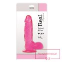 Dildo-JELLY DILDO REAL RAPTURE PINK 7.5""""""""""""""""