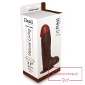 Dildo-REALISTIC DILDO REAL RAPTURE BROWN 11""""""""""""""""