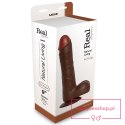 Dildo-REALISTIC DILDO REAL RAPTURE BROWN 9""""""""""""""""