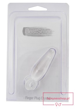 Plug-JAMMY JELLY ANAL FINGER PLUG CRYSTALL