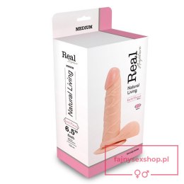 Wibrator-REALISTIC VIBRATOR REAL RAPTURE FLESH 6.5