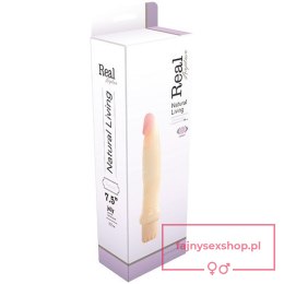 Wibrator-REALISTIC VIBRATOR REAL RAPTURE TSUNAMI JELLY FLESH 7.5