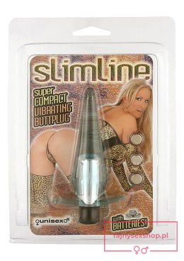 Compact Vibrating Buttplug Transparent