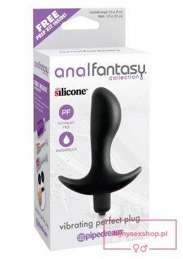 Vibrating Perfect Plug Black