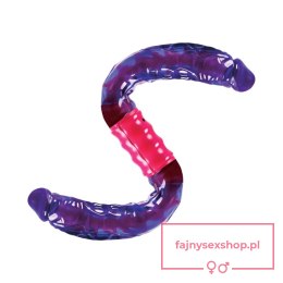 Dual Vibrating Flexi-Dong Purple