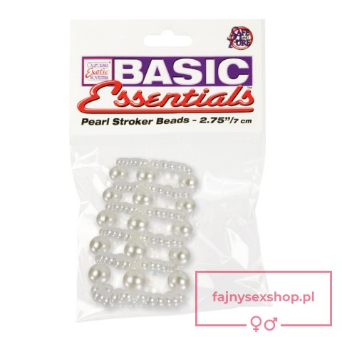 Pearl Stroker Beads Large Transparent Pearl Stroker Beads Large Transparent