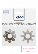 Power Stretchy Rings 2pcs Grey Power Stretchy Rings 2pcs Grey