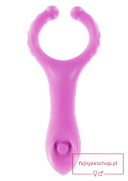 Vibrating Clit-Stim C-Ring Purple