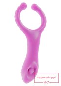 Vibrating Clit-Stim C-Ring Purple