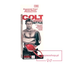 COLT Expandable Butt Plug Black