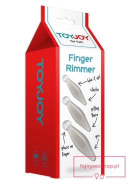 Finger Rimmer 3pcs Transparent