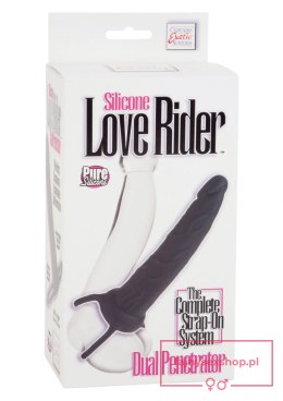 Silicone Dual Penetrator Black