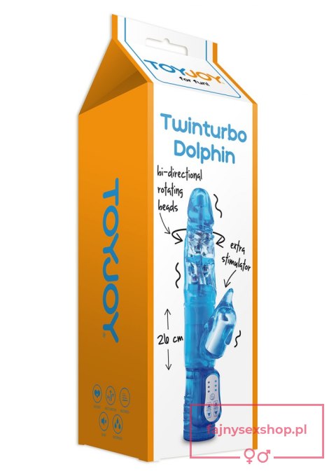 Twinturbo Dolphin Vibrator Blue