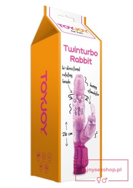 Twinturbo Rabbit Vibrator Pink