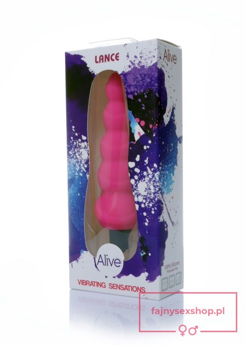 Plug/vibr-Wibrator - Lance.Plug.Vibrator.Medical Silc.Pink