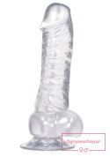 Crystal Clear Dong suction cup