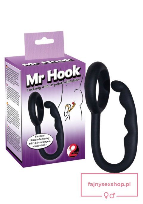 Cock Ring P-spot black