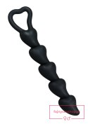 Black Velvet Anal Beads