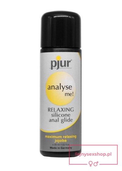 Żel-pjur analyse me! glide 30ml-anal silicone relaxing