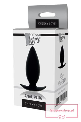 CHEEKY LOVE ANAL PLUG SMALL BLACK