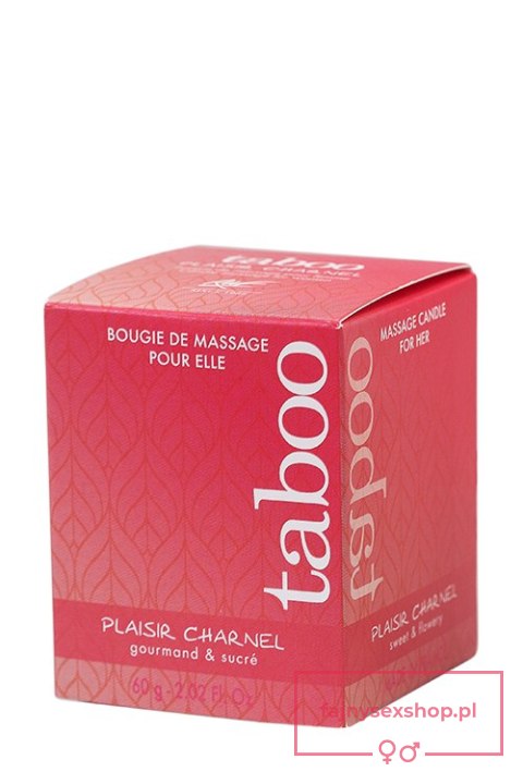 Świeca/krem-Plaisir Charnel Bougie Massage 60 gr Świeca/krem-Plaisir Charnel Bougie Massage 60 gr