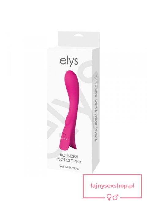 Wibrator-VIBRATORE DESIGN ELYS - ROUNDISH PLOT CLIT PINK