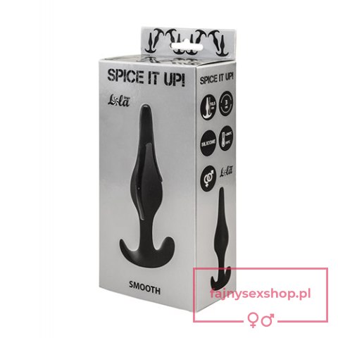 Plug-Anal plug Spice it up Smooth Black