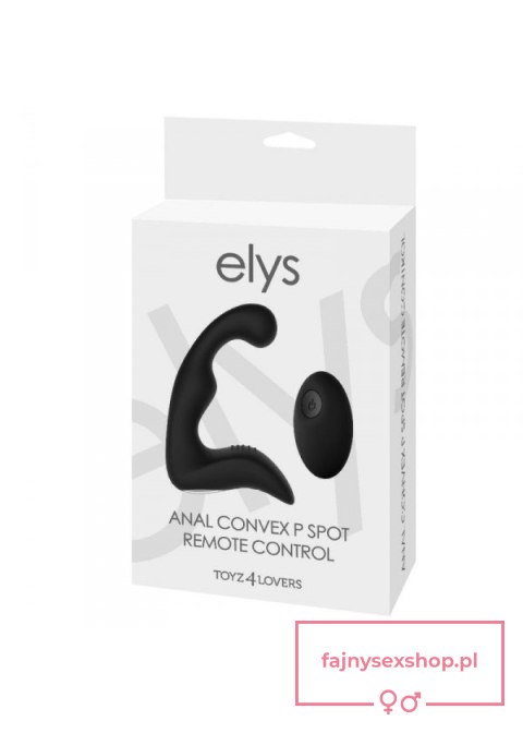 VIBRATORE ANALE ELYS - ANAL CONVEX P-SPOT REMOTE CONTROL