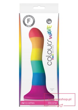 Pride Edition 6Inch Wave Dildo Multicolor