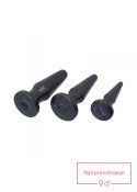 Plug-TPE ANAL PLUG 3 SIZES/ SET