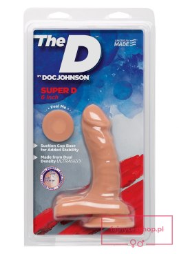 Dildo-THE SUPER D VANILLA 6 INCH