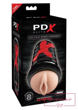 Elite Air Tight Pussy Stoker Black