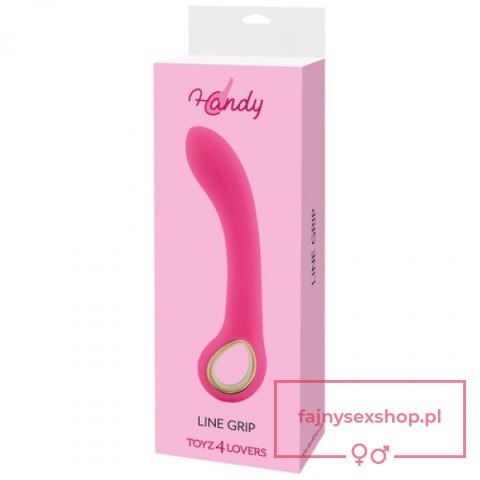 Wibrator-VIBRATORE CLASSICO HANDY LINE GRIP PINK Wibrator-VIBRATORE CLASSICO HANDY LINE GRIP PINK