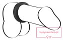 Black Velvets Cock Ring 3.2 cm Black Velvets Cock Ring 3.2 cm