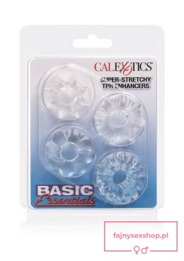 Basic Essentials 4 Pack Transparent