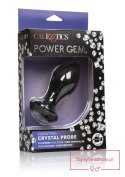 Vibrating Petite Crystal Probe Black