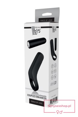 RINGS OF LOVE COUPLES ENHANCER BLACK