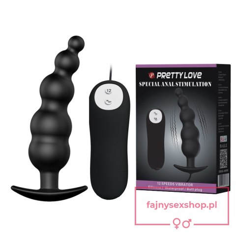 PRETTY LOVE - VIBR. SPECIAL ANAL STIMULATION 12 function