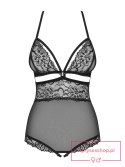 Bielizna-838-TED-1 body otwarte czarne S/M Bielizna-838-TED-1 body otwarte czarne S/M