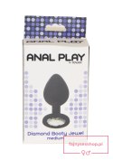 Diamond Booty Jewel Medium Black