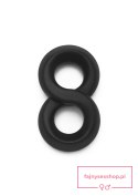 Soft Silicone Jock C-Ring Black Soft Silicone Jock C-Ring Black