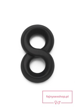 Soft Silicone Jock C-Ring Black
