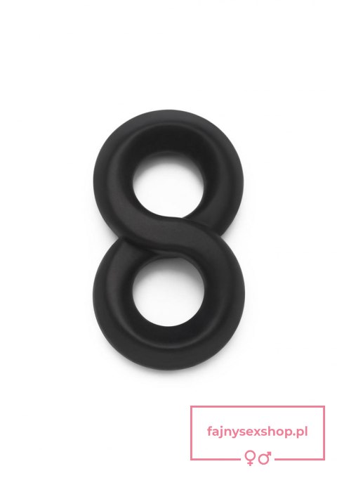 Soft Silicone Jock C-Ring Black Soft Silicone Jock C-Ring Black