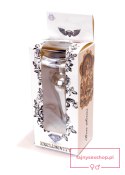 Plug-Jewellery Silver BUTT PLUG- Black