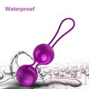 Silikonowy zestaw do ćwiczeń mięśni Kegla-Kulki-Vibrating Silicone Kegel Balls Set USB 10 Function / Remote control