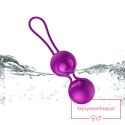 Silikonowy zestaw do ćwiczeń mięśni Kegla-Kulki-Vibrating Silicone Kegel Balls Set USB 10 Function / Remote control