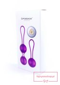 Silikonowy zestaw do ćwiczeń mięśni Kegla-Kulki-Vibrating Silicone Kegel Balls Set USB 10 Function / Remote control